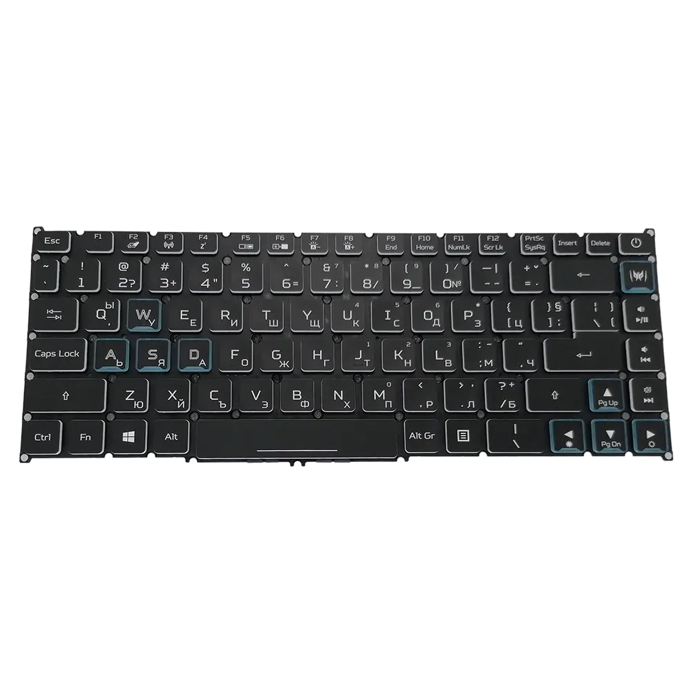 ACER Predator Triton 500 PT515-52 NSK-RNCBW LG04P-P90B3L用バックライト付きBGラップトップキーボード