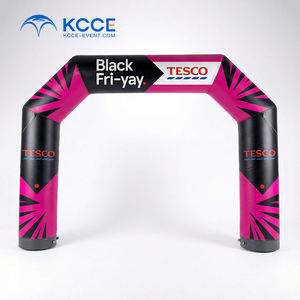 قوس إعلاني قابل للنفخ سهل التركيب مع شعار مخصص للترويج في الجمعة السوداء، مصنوع من مادة TPU لمدخل المتجر - Product Image 2