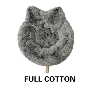 Fabricante al por mayor, proveedor de productos para mascotas con logotipo personalizado, cama para perros y gatos de peluche con orejas - Product Image 3