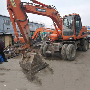 Excavateur sur pneus Doosan DH150W 150W-9 150W-7 DH150W d'occasion Offre Spéciale de bonne qualité - Product Image 1