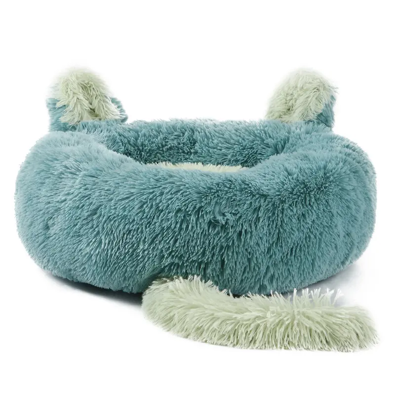 Totoro Pet Beds Winter Dog Slippers Small Nest Heating Pad For Cat Pet Mats And Substrates
