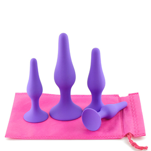 Anus Expansion Vagina Stimulator Soft Silicone Butt Plug <strong>Anal</strong> 4 Sizes <strong>Anal</strong> Plug Massager for Men - Product Image 4