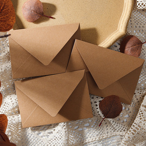 Set di biglietti d'auguri Kasia in stile retrò, stile cinese, in carta kraft, per inviti, cartoline, con sigillo in ceralacca e stampa offset - Product Image 1