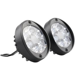 Feux de <span class=keywords><strong>moto</strong></span> modifiés à LED : projecteurs externes décoratifs, feux de rétroviseur, feux clignotants, réflecteurs lumineux à 6 lentilles - Product Image 1