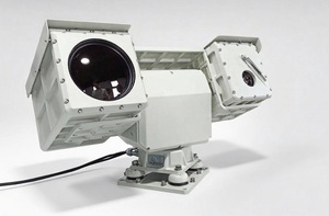 Wasserdichte 20km PTZ-Wärme bild kamera mit Nachtsicht, automatische Bewegungs erkennung für fahrzeug montierte Sicherheit - Product Image 5