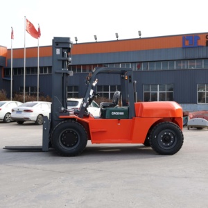 Montacargas Diésel <span class=keywords><strong>de</strong></span> 10 Toneladas Serie Qingcha, Económico, con Mástil <span class=keywords><strong>de</strong></span> 3000 mm y Diseño <span class=keywords><strong>de</strong></span> Reubicación Rápida para <span class=keywords><strong>Alquiler</strong></span> y Construcción - Product Image 4