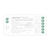 Contrôleur LED SR2 2 en 1, couleur unique, double blanc, luminosité réglable et CCT, compatible avec l'application et la télécommande 2.4G