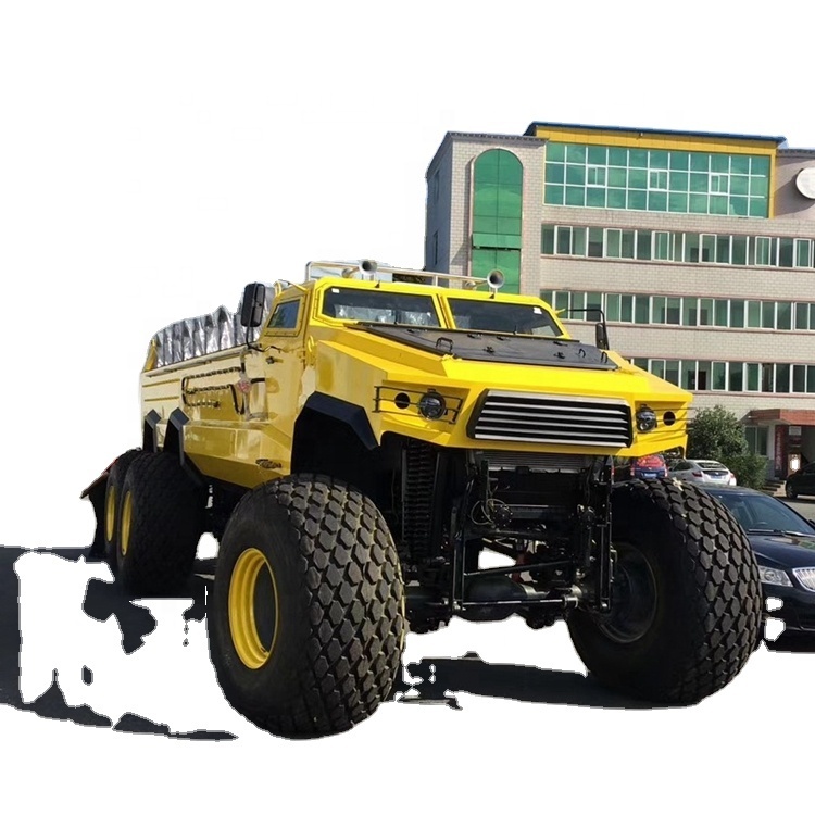 Off road 6*6  long journey  desert sightseeing bus car