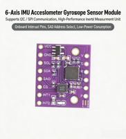 Módulo IMU de 6 Ejes BMI323, Sensor de Movimiento con Acelerómetro y Giroscopio de 6DOF, BMI323 / ICM-45686 Opcional