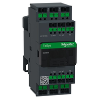 Contacteur LC1D18AE7, 70 VA, bobine 48V AC, contact 32 A, 690V 3 pôles, 1 NO/1 NC, série TeSys Deca
