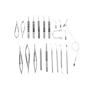 Kit de Instrumentos Oftálmicos para Cirugía de Cataratas, para Cirujanos Oftalmólogos, Clínicas, Hospitales y Procedimientos Microquirúrgicos Profesionales - Product Image 1