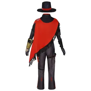 Disfraz de Vaquero de Ciencia Ficción Porteo para Halloween - Traje Futurista de Poliéster con Armadura, Sombrero y Botas para Conventión de Anime y Fiesta - Product Image 3