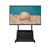 Nouveau modèle 20 points, écran tactile LCD 55 pouces, affichage LED OEM pour l'éducation, l'enseignement, les conférences, tableau blanc interactif intelligent