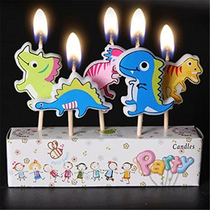 Cartoon Car Birthday Candles For Kids Party Cake Decorations Colorful Design <b>Paraffin</b> Material Single Wick - Product Image 2