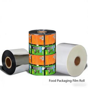 Film d'emballage alimentaire laminé en aluminium, résistant à l'humidité, de qualité alimentaire, imprimé sur mesure à Guangzhou, pour chips, popcorn et biscuits - Product Image 2