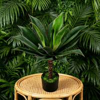Centres de table de mariage durables, plante artificielle en plastique Agave, plante artificielle écologique, décoration intérieure et extérieure pour la maison