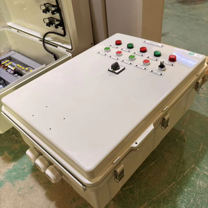 Boîtier de commande de pompe de surpression <span class=keywords><strong>DOL</strong></span> Direct On Line monophasé 2,5 kW, armoire d'isolation extérieure étanche IP65 - Product Image 1