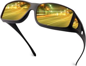 Gafas <span class=keywords><strong>de</strong></span> sol con ajuste envolvente, gafas antideslumbrantes, visión nocturna, conducción, HD, polarizadas, lupa, gafas <span class=keywords><strong>de</strong></span> bloqueo <span class=keywords><strong>de</strong></span> luz azul - Product Image 1