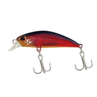 Leurre dur métallique coulant type petit vairon, très vendu, pour la pêche en mer de l'achigan, du saumon, du maquereau, de la crevette, de la perche et du poisson-soleil à yeux rouges