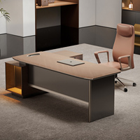 Bureau de direction moderne et épuré E0, bureau de patron, bureau de direction haut de gamme, bureau de protection environnementale