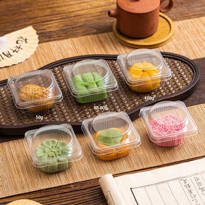 กล่องใส่ขนมขนาดเล็ก JL1011 <span class=keywords><strong>501</strong></span> 801 มีสินค้าในสต็อก กล่องใส่ขนมมินิเค้ก บิสกิต ขนมไหว้พระจันทร์ บรรจุภัณฑ์พลาสติกใสสำหรับขนมหวาน กล่องใส่อาหารเกรดอาหาร รูปทรงสี่เหลี่ยม - Product Image 2