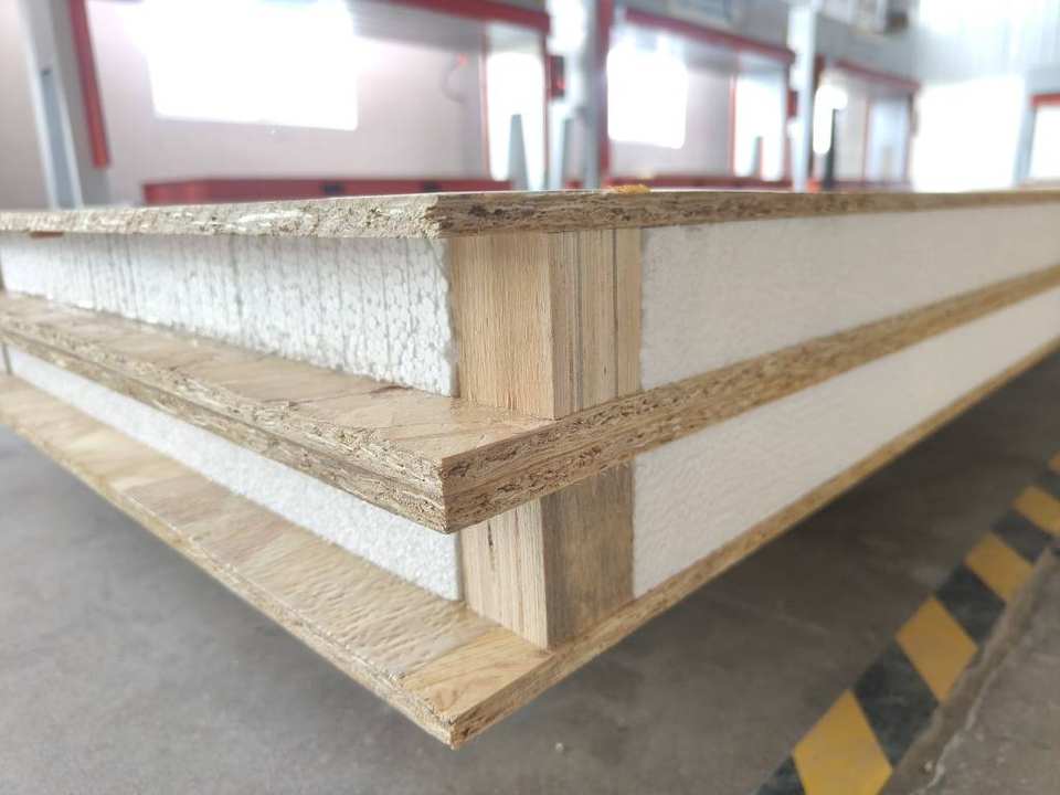 Sandwich Wall Panels for Onsite Installation Wood Buildings Durable ...