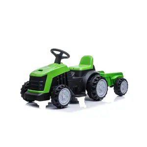 2024 Nieuwe Elektrische Kinderen Auto Batterij Power Plastic Rit Op Speelgoed Tractor Voor Kinderen