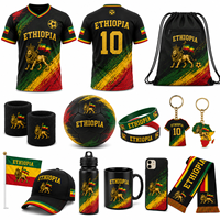 T-shirt personnalisé pour homme, design traditionnel éthiopien Habesha, imprimé en 3D, t-shirt noir en polyester pas cher, manches courtes