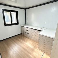 Casa Contenedor Expandible Moderna de 2 a 4 Dormitorios, Estructura de Acero Prefabricada de Calidad Duradera para Hoteles y Villas, Diseño Plegable Americano