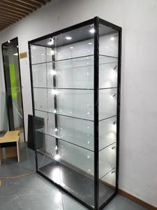 ตู้โชว์กระจกบานเลื่อนปรับระดับได้ Extra Vision พร้อมกระจกเงา โครงอะลูมิเนียม - Product Image 5