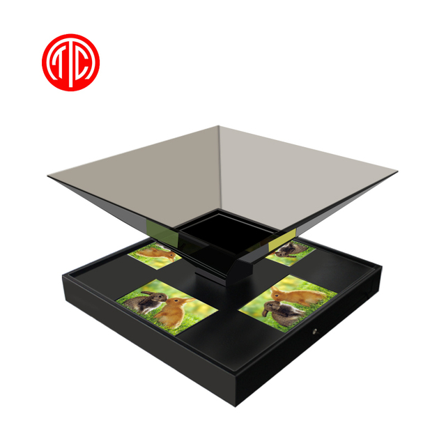 Mini Fashion Funny Led Holographic Fan 3d Holographic Advertising Display Machine OEM Hologram
