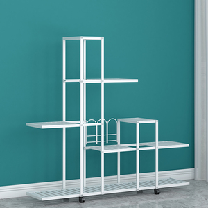 Support à fleurs en fer forgé pour la maison, support à fleurs mobile pour jardin, <span class=keywords><strong>centre</strong></span> <span class=keywords><strong>de</strong></span> table intérieur, support à fleurs - Product Image 5