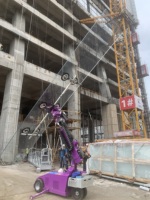 4700mm hauteur de levage fenêtre de vitrage extérieur robot d'installation de lève-vitre sous vide pour tôle