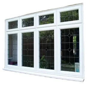 Современный дизайн пластиковые двери гаража окна вставки дешевые ПВХ окна и двери с закаленным стеклом upvc окна
