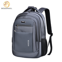 Sac à dos d'ordinateur personnalisé Besder, sac de bureau, sac d'affaires, 15, 16, 17 pouces, sac à dos multi-couches