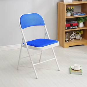 Moderno portatile pieghevole in ferro pieghevole sedia da pranzo impilabile <span class=keywords><strong>per</strong></span> Villa Park Hotel Ristorante casa <span class=keywords><strong>soggiorno</strong></span> cucina - Product Image 5