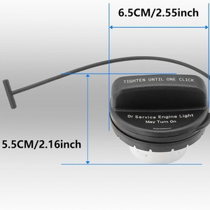 Tapa de Combustible GT358 23361898 para Buick y Chevrolet, Tapa de Gasolina con Cordón, Pieza de Repuesto - Product Image 3