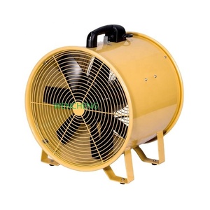 Ventilador axial industrial portátil, ventilador de taller de CC, aspas de acero inoxidable para aplicaciones de refrigeración de restaurantes y hoteles - Product Image 1