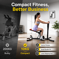 Wonder Squat - Máquina de Sentadillas Sissy de Alta Resistencia para Ejercicios de Piernas, Glúteos y Entrenamiento del Core en Casa