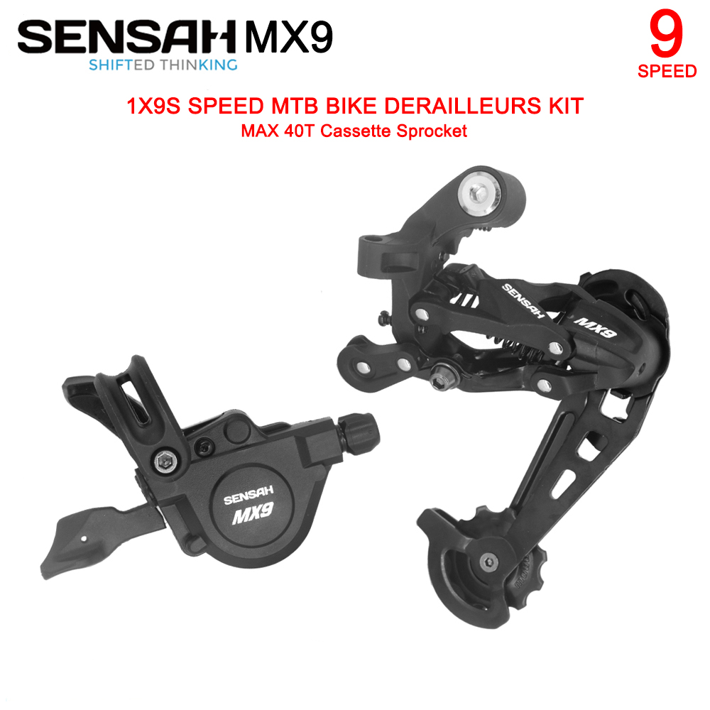 ＳＡＥ sensah mx9 1x9 velocidad desviadores kit groupset palanca de