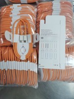 Câble Type C de haute qualité, coloré, 1 m, 3 A, 60 W, en nylon tressé, USB-C, charge rapide pour téléphone 16 17 Pro Max