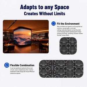 Pantalla LED de Alquiler EG P2.6, Video Wall LED HD, Video Wall LED Portátil para Interiores, Fondo de Escenario LED, Pantalla LED para Iglesias - Product Image 4
