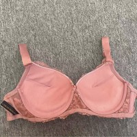 Ensemble de lingerie sexy pour femme, style bikini Victoria, avec soutien-gorge push-up uni, dentelle à strass, grande taille et string transparent