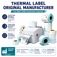Rouleaux de papier thermique autocollant pour étiquettes d'usine 60x40mm*1000pcs, taille et logo personnalisés, livraison rapide, échantillon gratuit