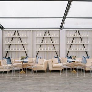 Penjualan laris <span class=keywords><strong>Sofa</strong></span> bagian Modular kain gulung beludru lengkung Modern mewah baja tahan karat untuk Hotel pesta pernikahan - Product Image 3