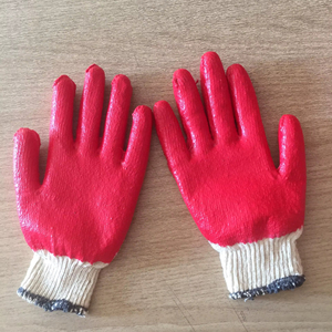 Gants de sécurité antidérapants anti-coupure enduits de caoutchouc vietnamien revêtement en Latex de coton réutilisable Protection des mains jardinage - Product Image 1