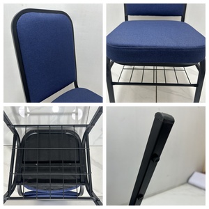Tables de bureau empilables avec accoudoirs, étagères, chaises – Neuf, d'occasion, OEM, personnalisable, pour le commerce transfrontalier - Product Image 2