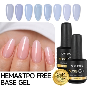 Hot Selling 15ml HEMA Free Skin Friendly Base Gel Non Irritating <b>Primer</b> Gel OEM ODM Brand Cooperation Support - Product Image 1