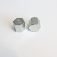 Capuchon NPT pleine taille en acier inoxydable/acier au carbone, capuchon de tuyau femelle hexagonal NPTF, raccord hydraulique, bouchon NPT