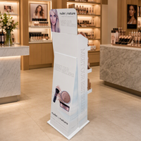 Présentoir de carton de produits de beauté de position, papier cosmétique de présentoir de maquillage